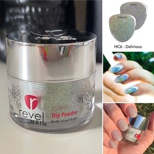 Revel Nail Dip Powder 0.5 oz Jar HC6 Delirious Vegan & Cruelty Free